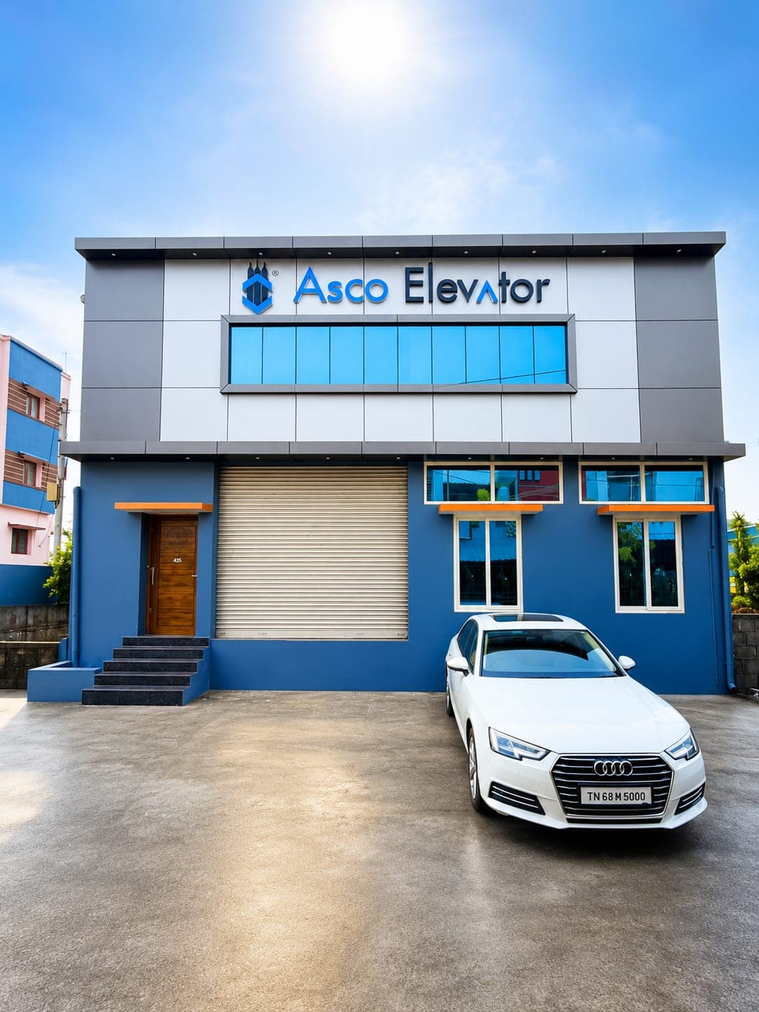 Asco Elevators engineering and manufacturing team in Chennai