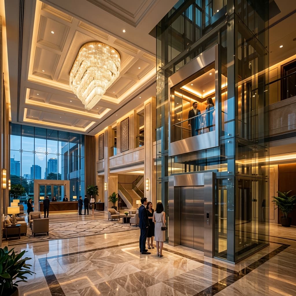 Asco Elevator luxury installation
