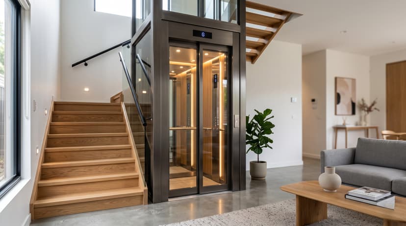 Modern Home Lift Installation