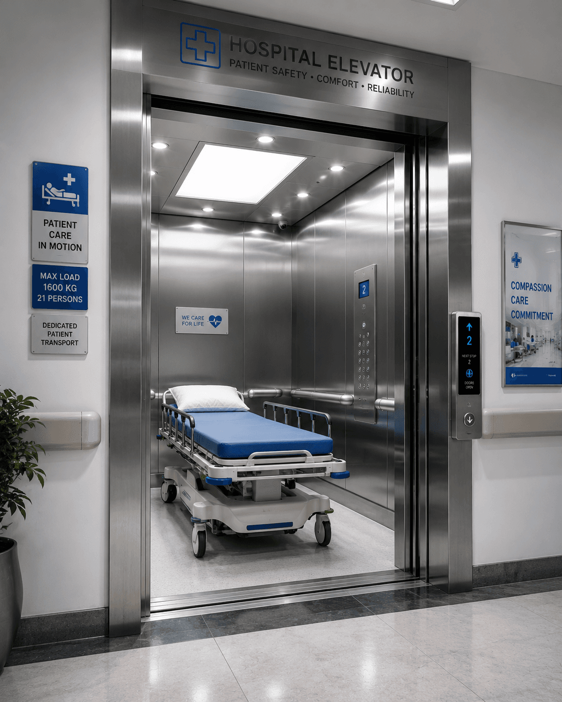 Hospital Elevator